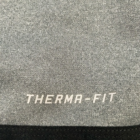 Grey and Black Therma-Fit Nike Sweatshirt - Picture 9 of 9